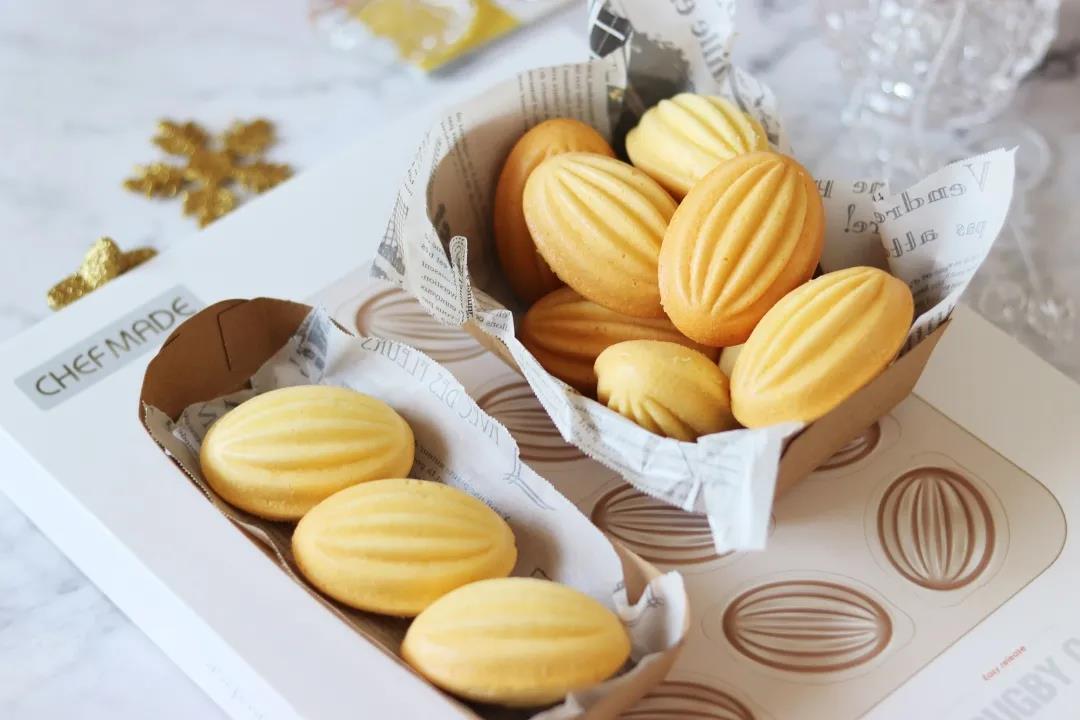 可可爱爱的橄榄球小蛋糕一口一个根本停不下来