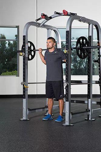 杠铃提踵小腿训练