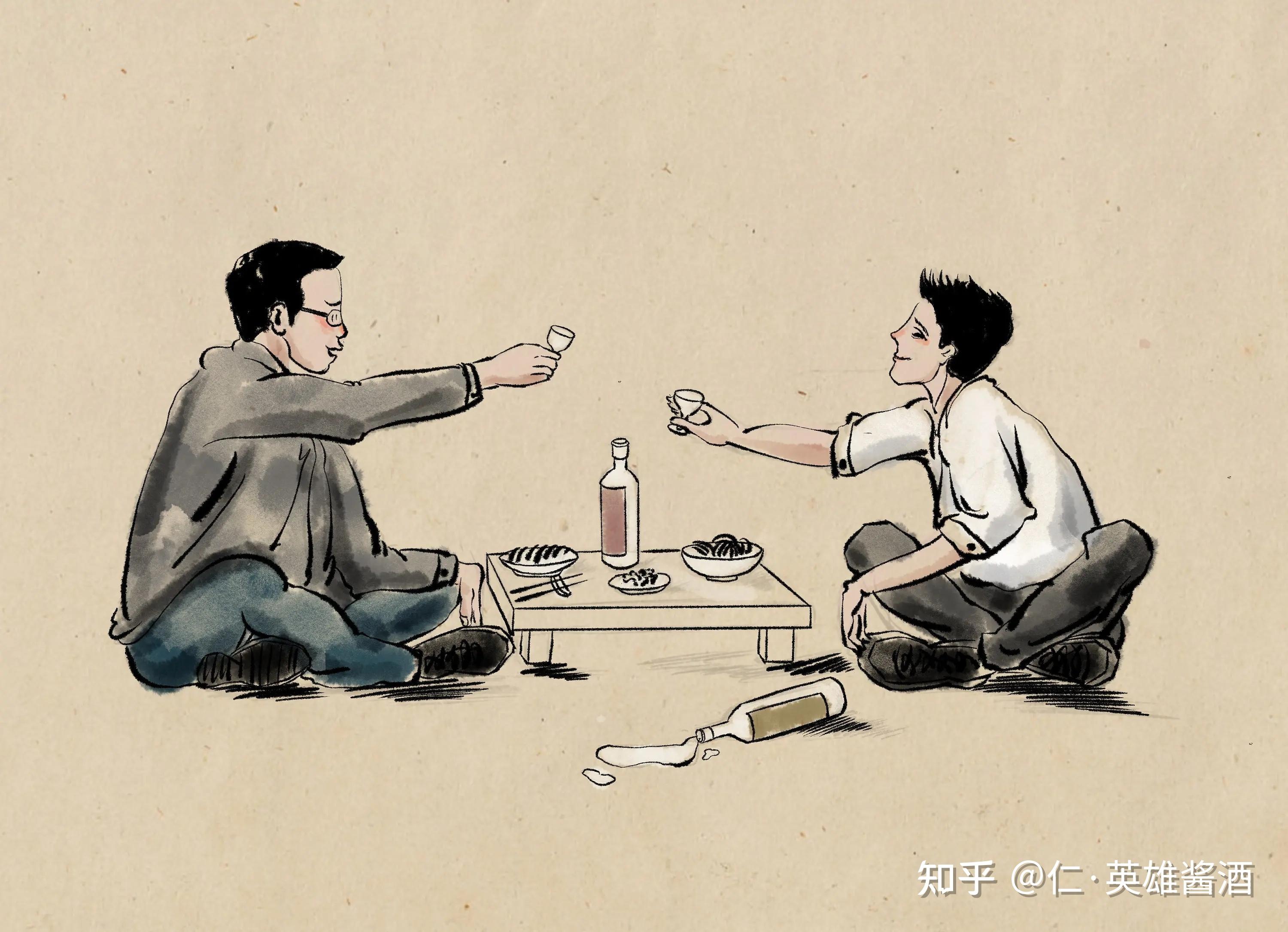 父亲节斟杯酒敬父亲