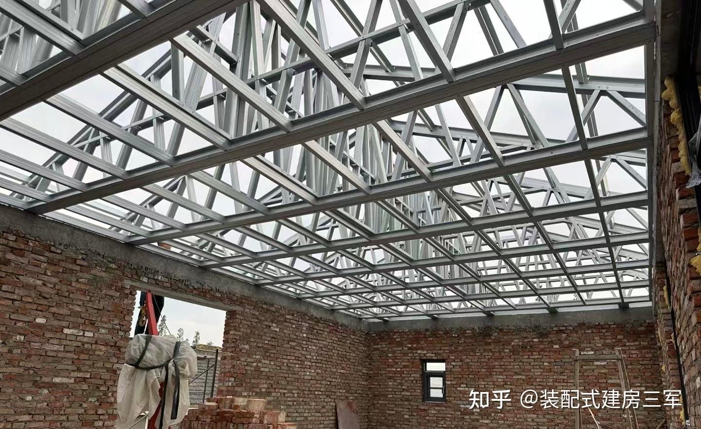 农村自建房屋顶装配式结构应用做法 - 知乎