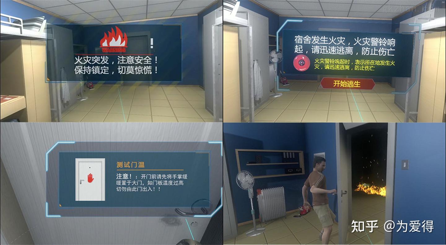 养老院火灾逃生vr体验系统的优势有哪些 - 知乎