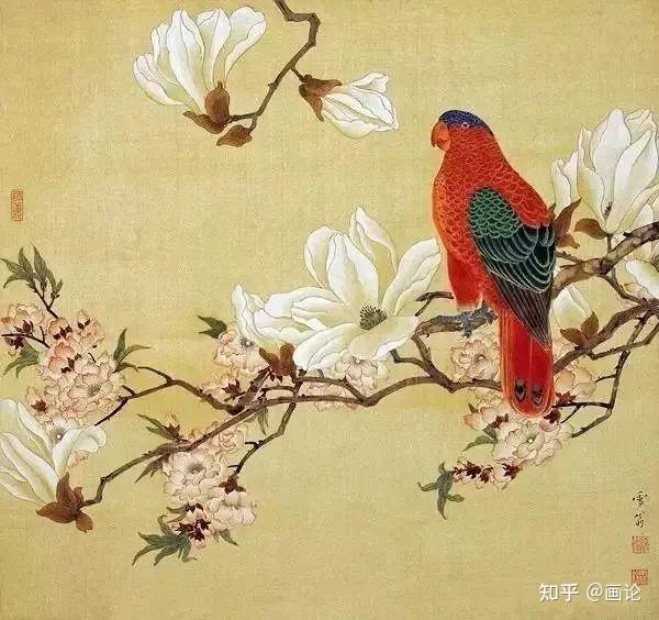 历代名家笔下的玉兰花,美不胜收 - 知乎