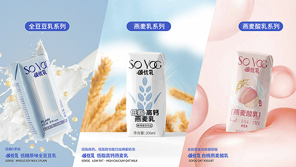 亲享轻生活蓝剑饮品集团旗下植物奶品牌颂优乳全新升级