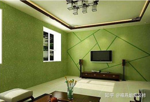 3,乳胶漆:铲除原墙皮,重新刮腻子,重新涂漆,色彩丰富.