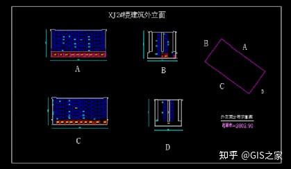 建筑立面图绘图表达 - 知乎