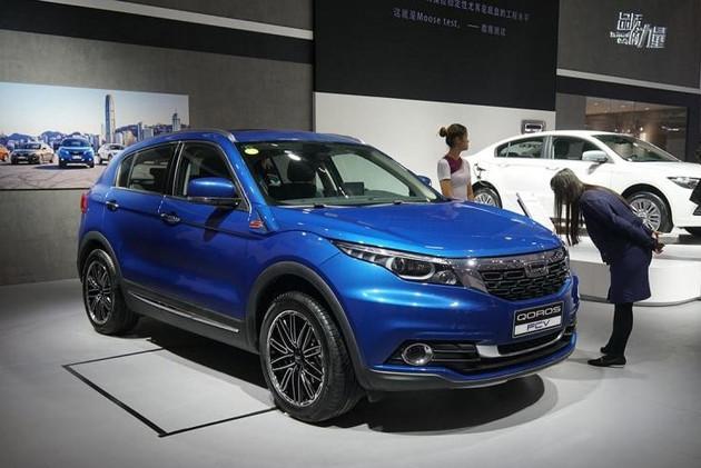 2020海口国际新能源车展观致5氢燃料版亮相