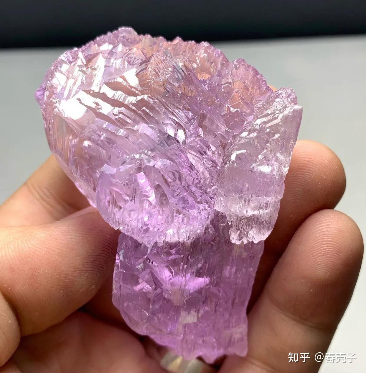 唤醒少女心柔美浪漫的樱花粉摩根石