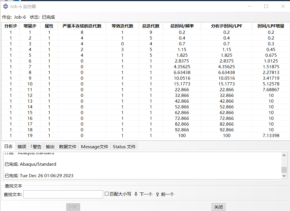Abaqus too many attempts made for this increment 