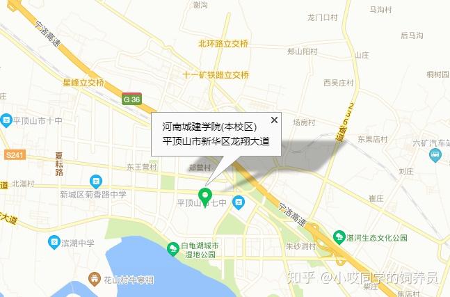 河南城建学院地图高清图片