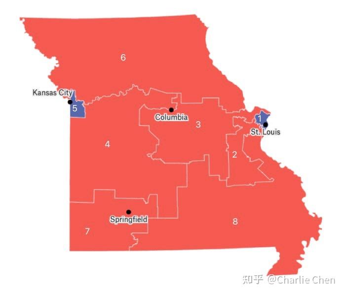 堪萨斯州和密苏里州在今天——5月18日——终于完成了选区重划