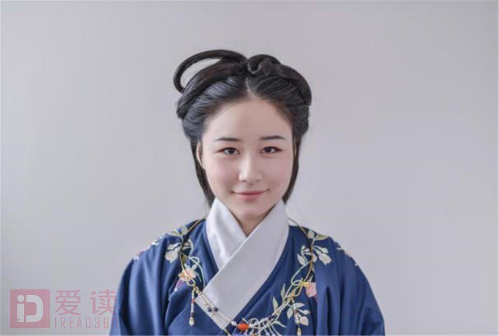 搭配汉服的偏影视化的改良发型打造