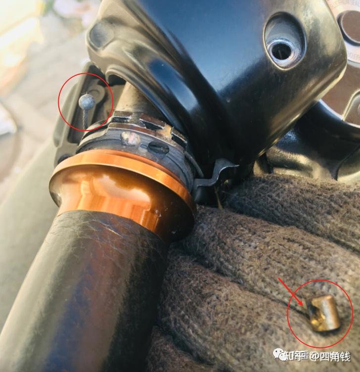 哈雷sportster车型油门线更换方法
