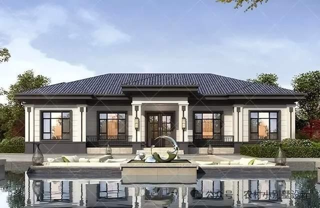 30款一层新中式自建房小院别墅，美到无法拒绝！一层乡村新中式 - 知乎