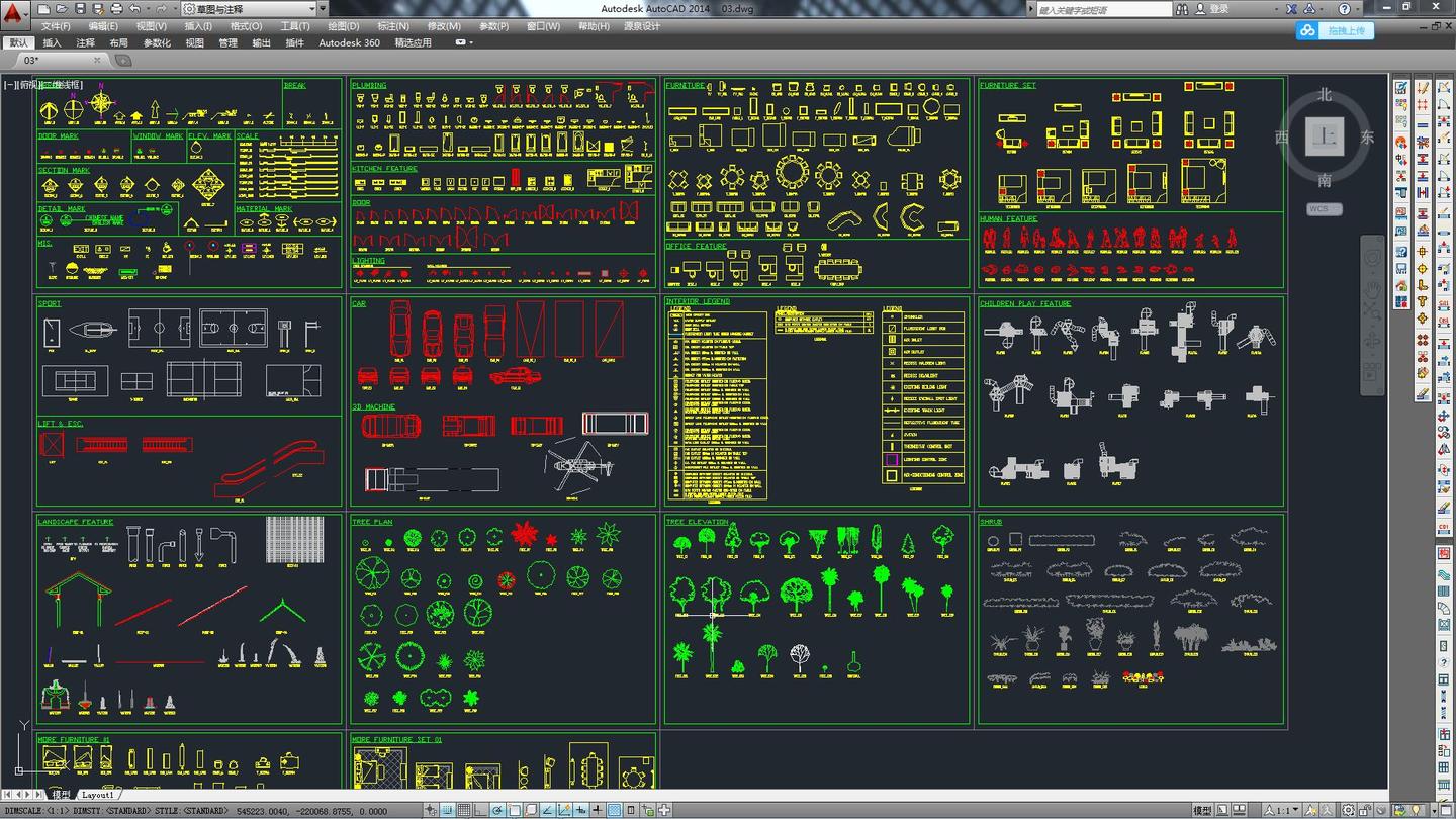 最全CAD图库以及动态块，设计师精选标准图库合集- 知乎