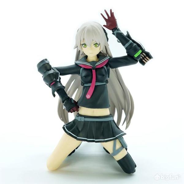 手办测评 Figma 396 重兵装型女子高生壱 知乎