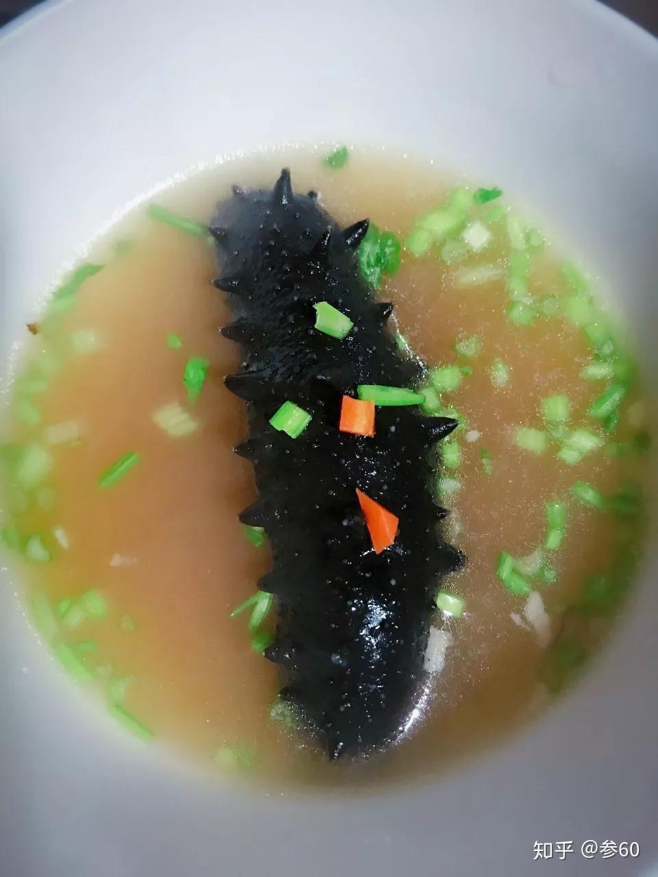 备孕食谱海参滋补养生鸡汤富含精氨酸和dha提高免疫力