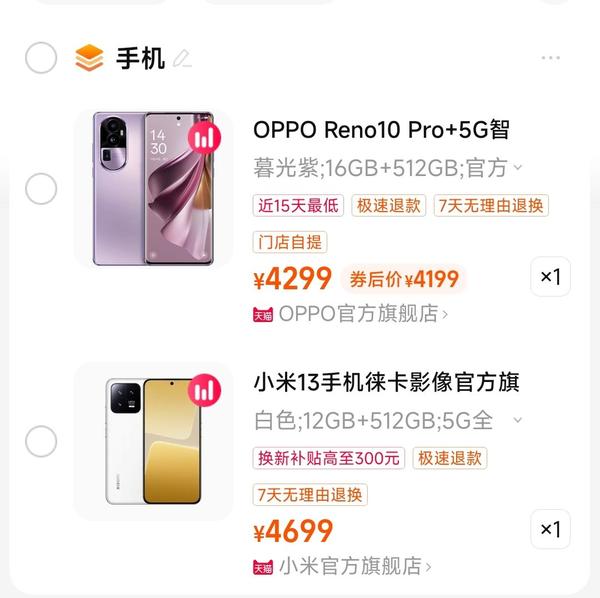 OPPOReno10Pro+和小米13选哪个？ - 老衲不生气的回答- 知乎