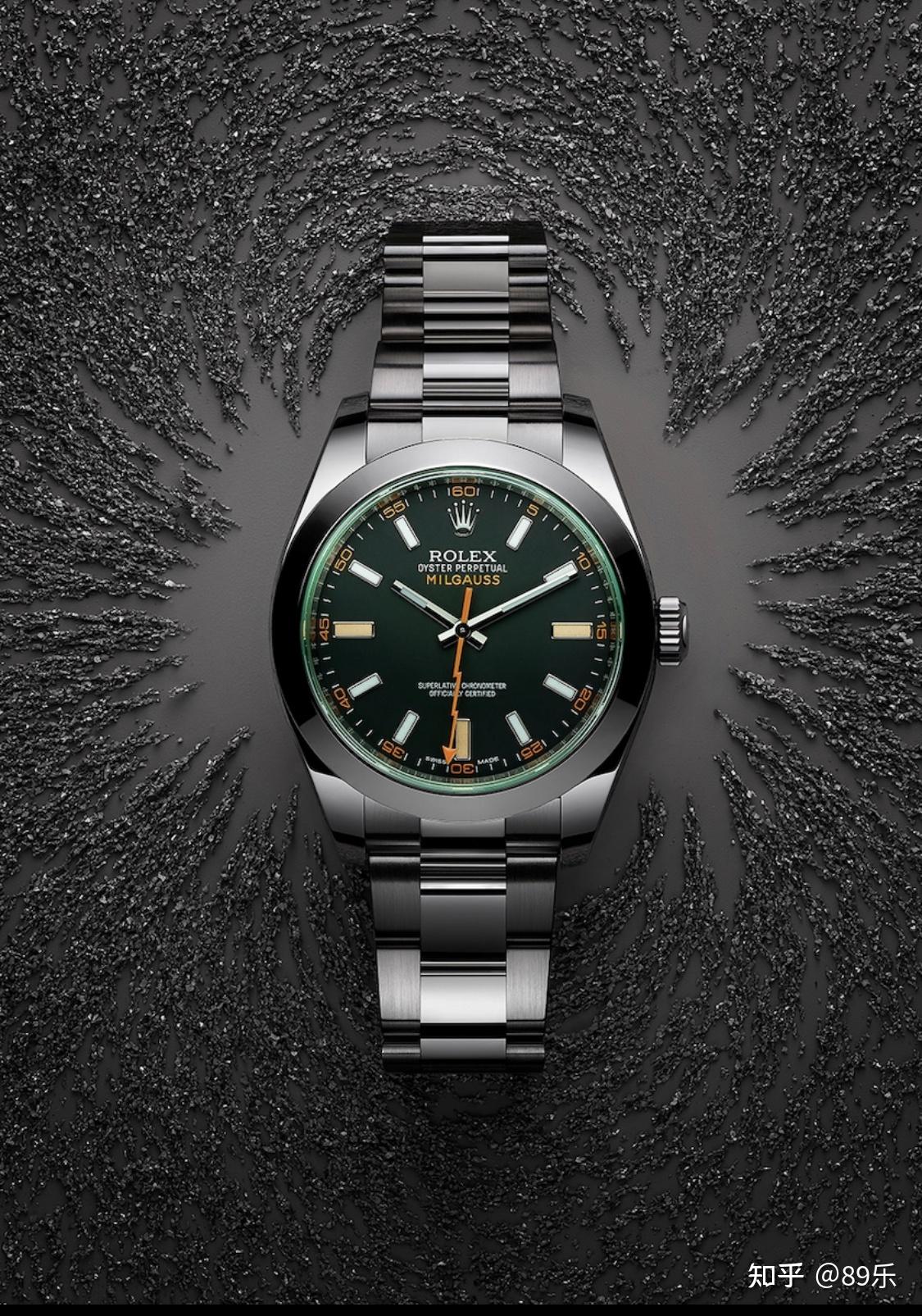 劳力士绿玻璃闪电针milgaussx战警007剧照