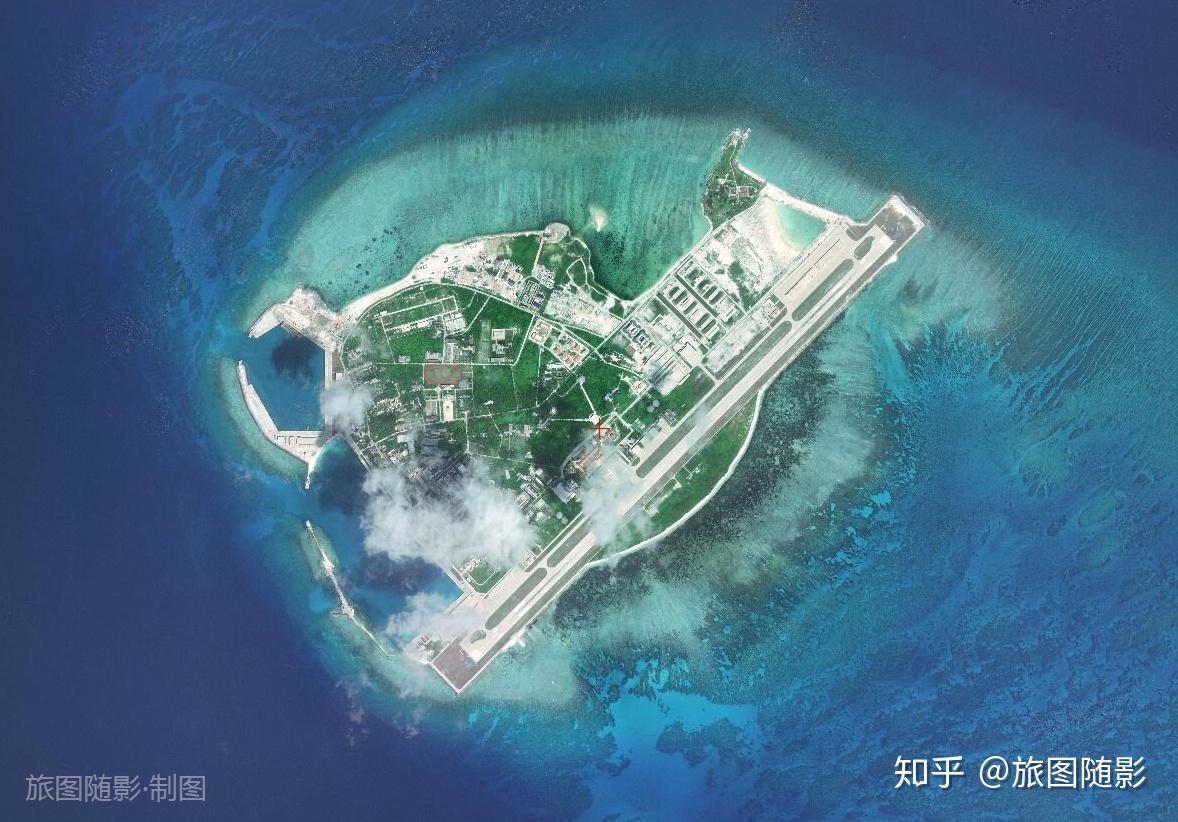 永兴岛2021最新卫星图图片
