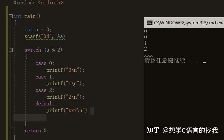 C语言关键字auto,case,default,switch应该如何使用 - 知乎