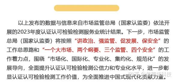 一图读懂 2023年认证认可检验检测行业统计数据 知乎 
