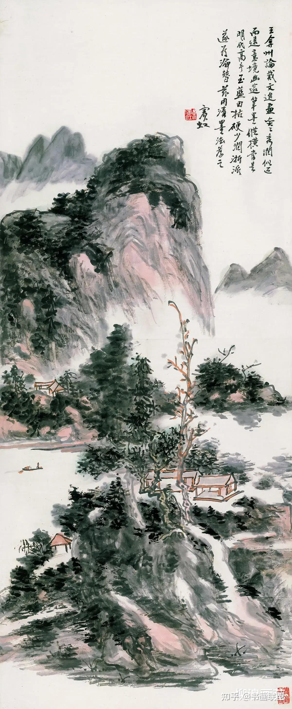 尚吕丹青丨浅谈中国山水画的创作技法 - 知乎