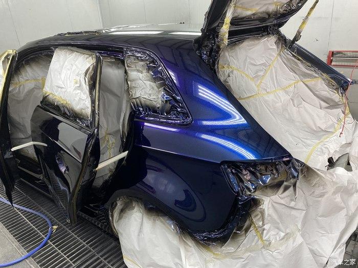 旧貌换新颜,奥迪a3,5年老三喷涂式隐形车衣,改色作业多图慎入 - 知乎