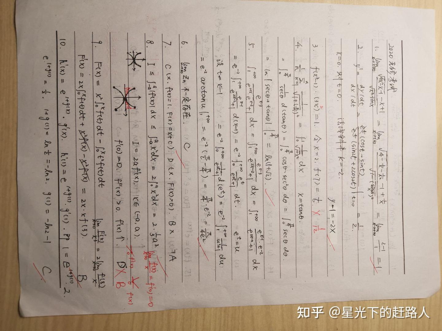 2016~2021 HIT秋季微积分先修考试解析 - 知乎
