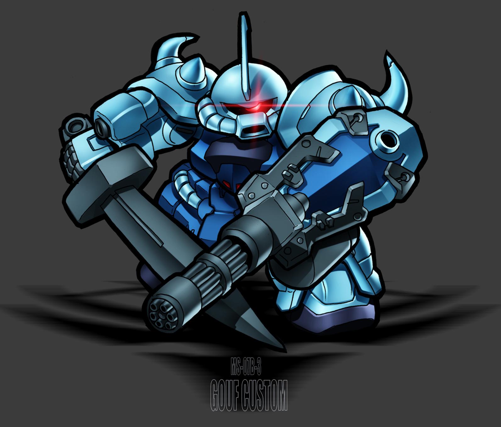 二次元动漫图片机动战士高达桌面壁纸很酷的机器人