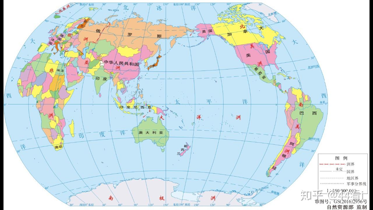 中国大陆新出版的世界地图如何标注克里
