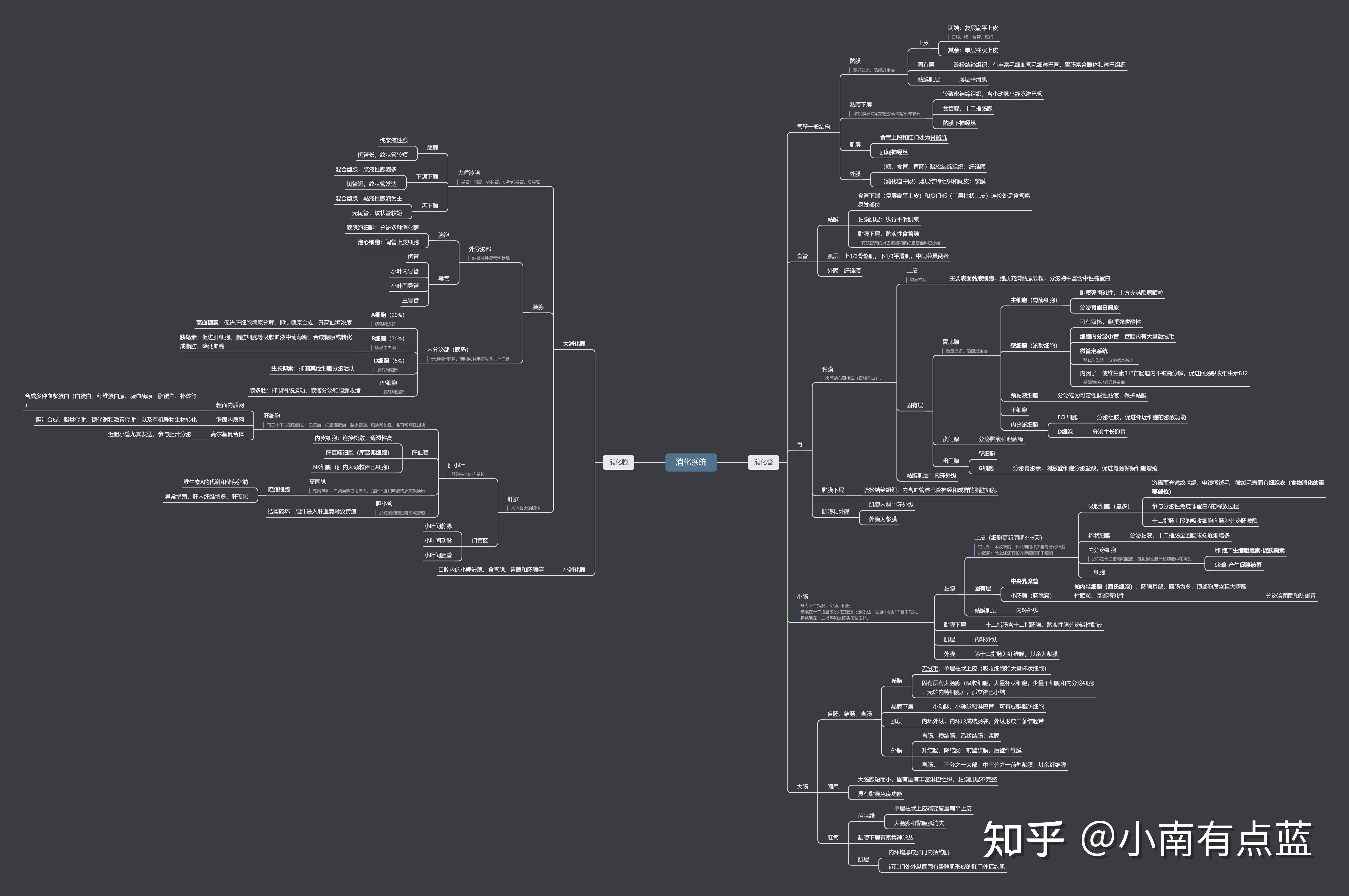 《组织学与胚胎学》思维导图整理 - 知乎