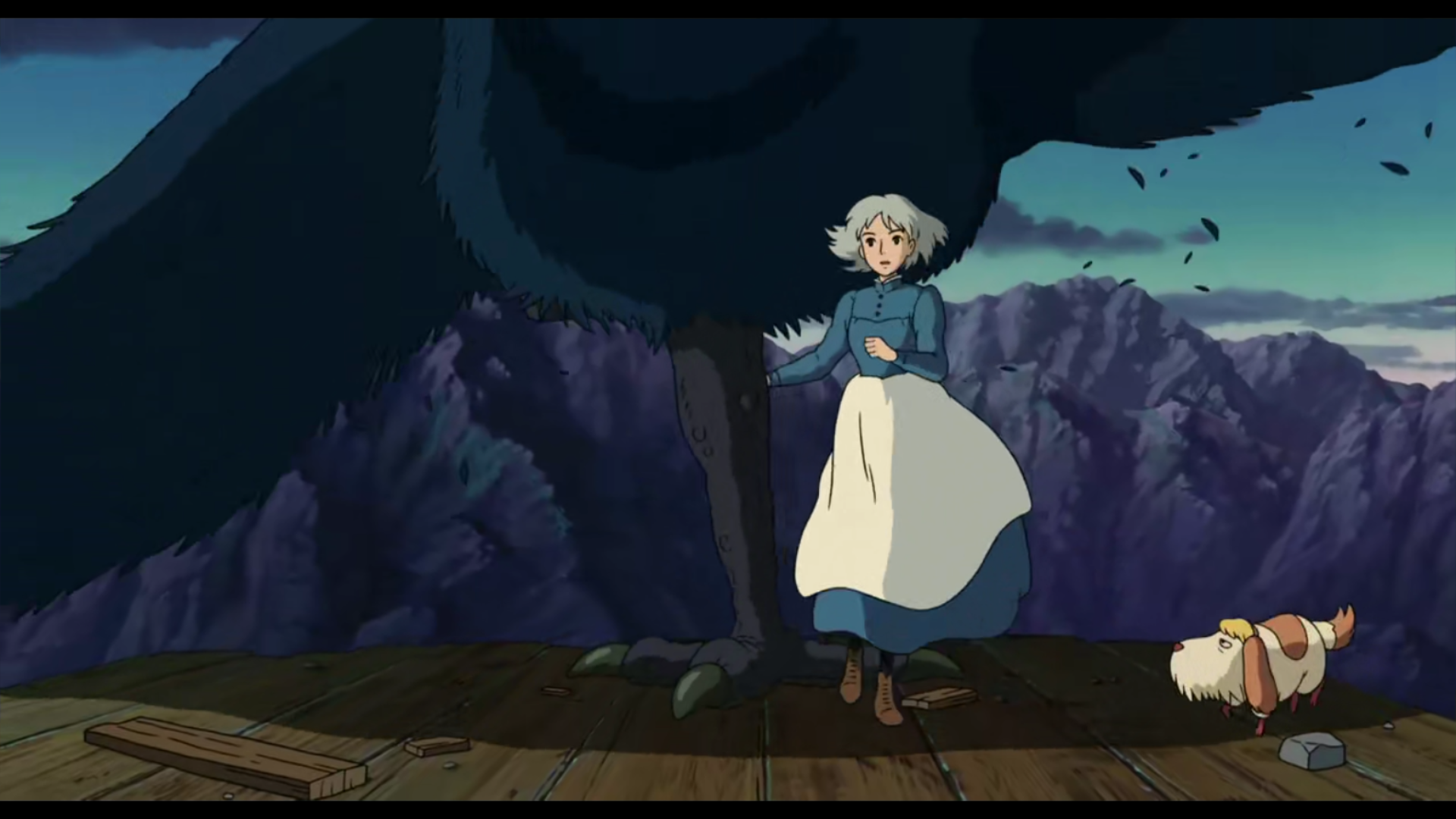 哈尔的移动城堡|原图×拼接壁纸