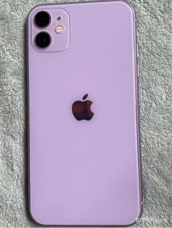 iphone11真机图紫色图片