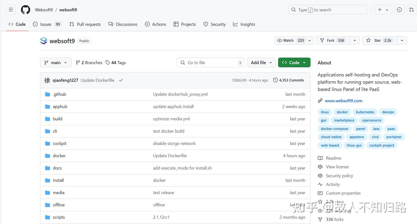 一键部署 200+ 开源软件的 Websoft9 面板，Github 2k+ 星星 - 知乎