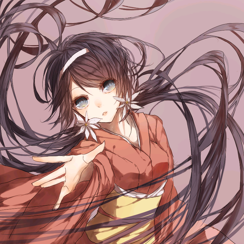 作品中战斗力200的萝莉小花, 持有异能力【夜叉白雪】,激萌四射