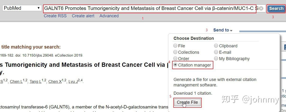 [EndNote]导入PubMed数据库文献方法 知乎