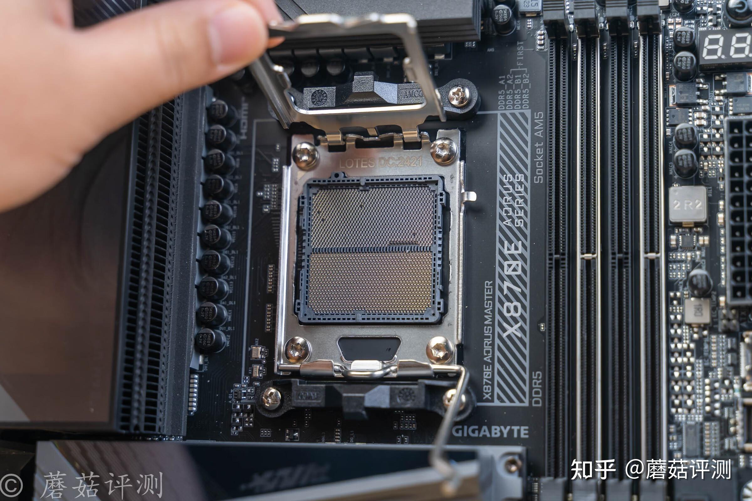 弄弯针脚不用慌,免费帮修解忧愁,技嘉X870E MASTER超级雕主板更换CPU插座 - 知乎