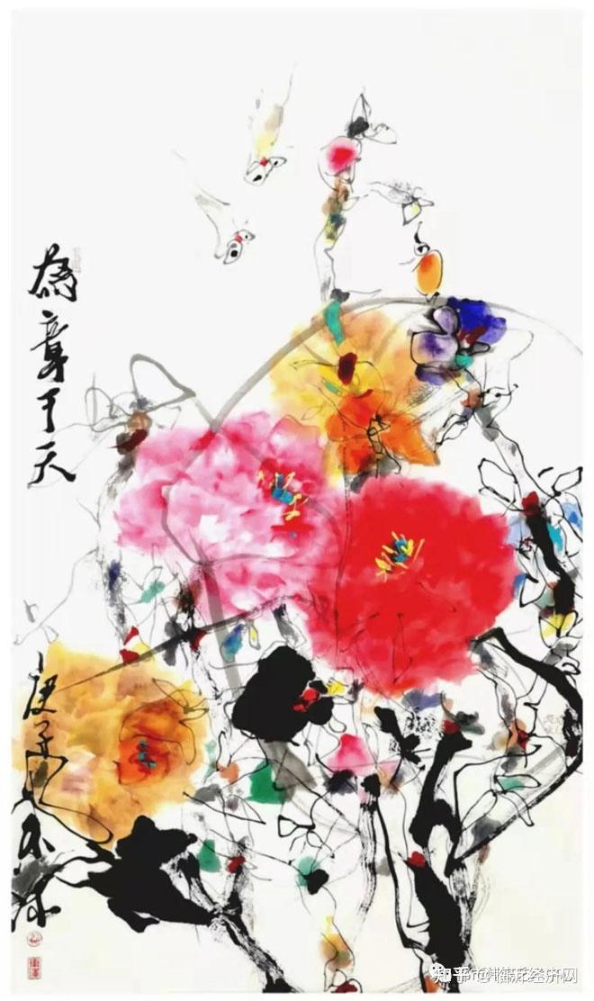 【都市传媒】牛年吉祥 | 书画名家大拜年之著名画家: 东泽《五彩呈瑞