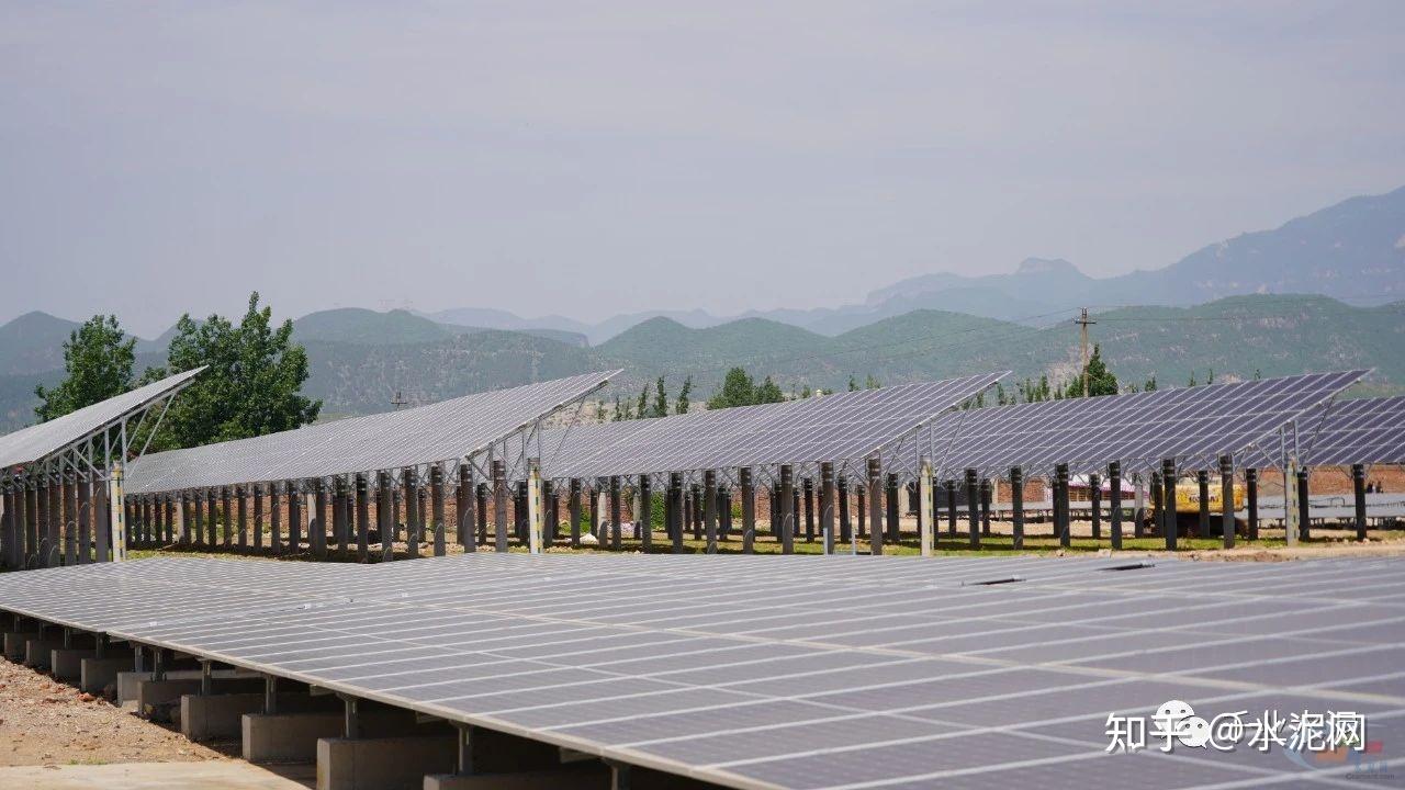 光伏发电哪家强一大波水泥企业光伏美图来袭