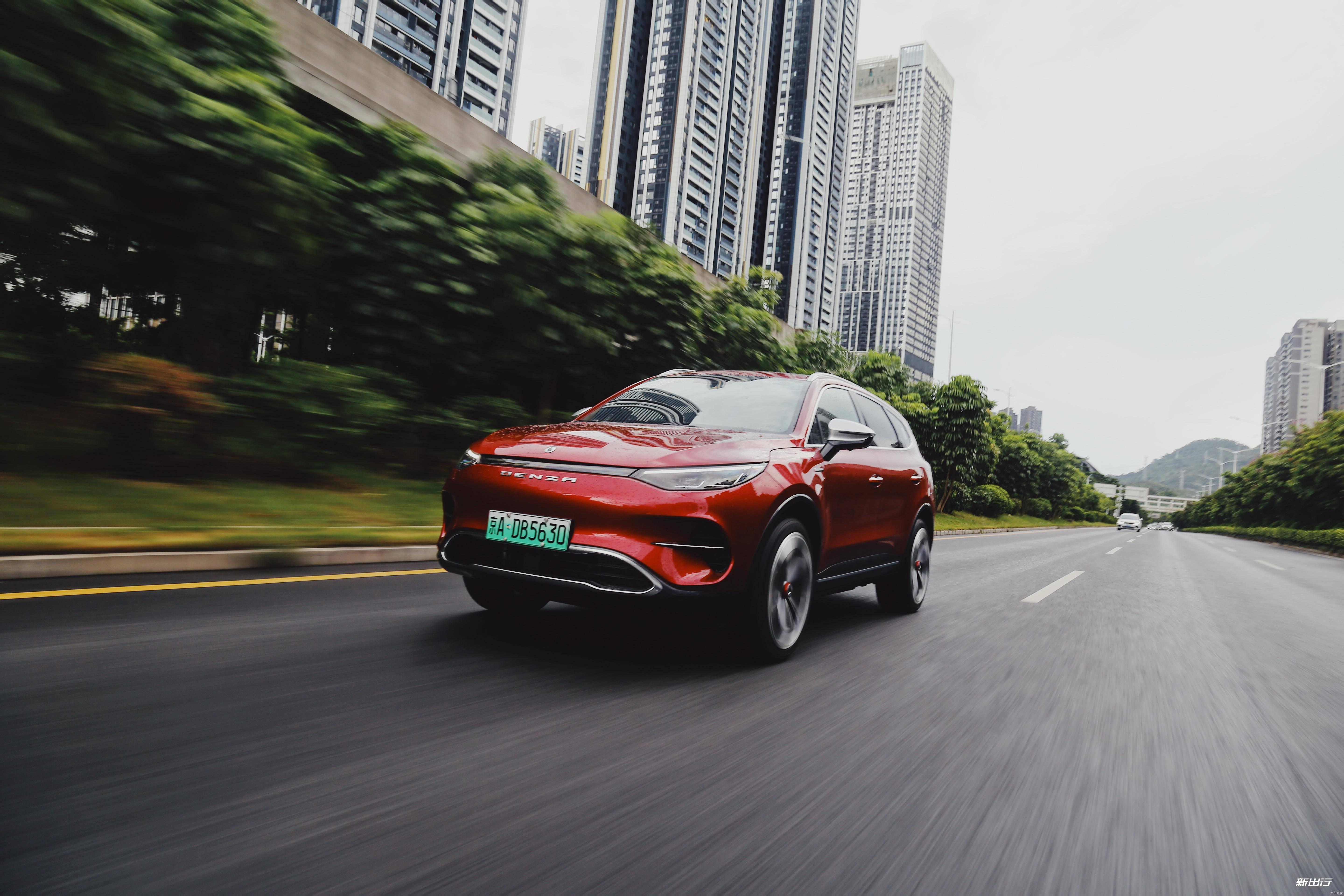 奔驰味十足腾势x纯电版试驾体验