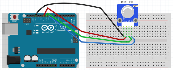 Arduino小白的学习记录 Rgb Led传感器实验 知乎