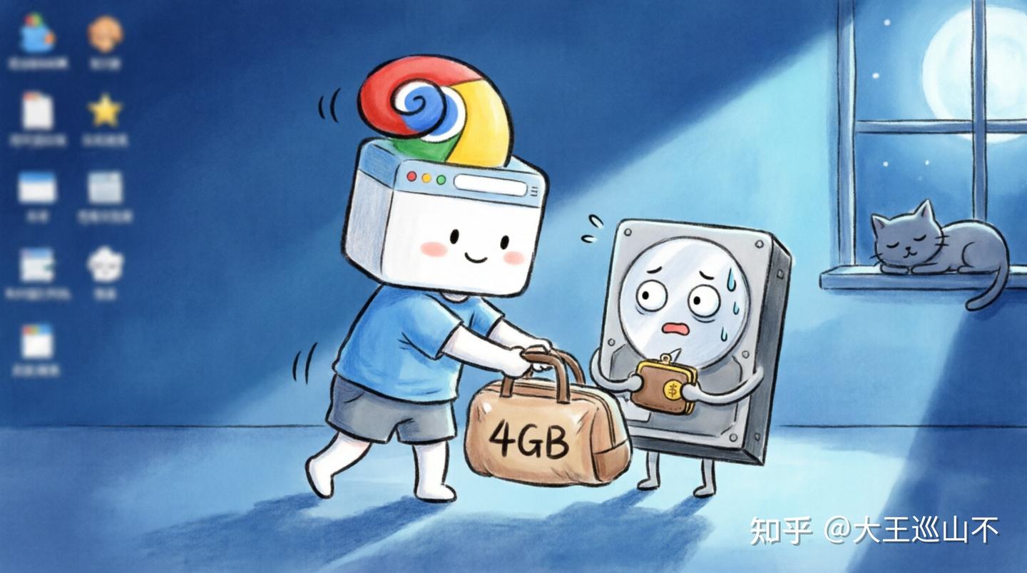 离大谱!Chrome和Edge浏览器,偷偷下载4GB本地AI模型,想干啥?咋删?