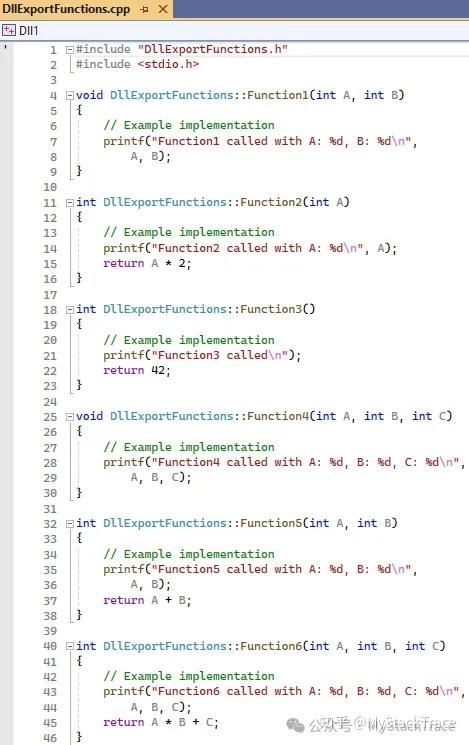 通过 C++ 虚函数表批量导出 Dll 中的函数 - 知乎