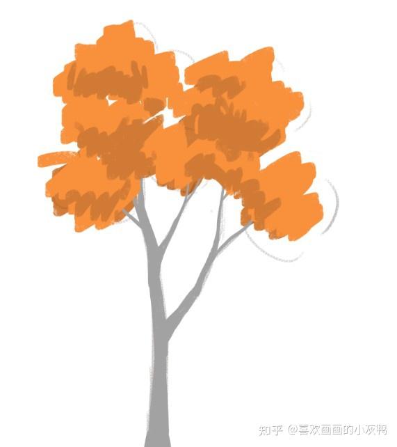 [插画教程]树的3种简单画法 - 知乎
