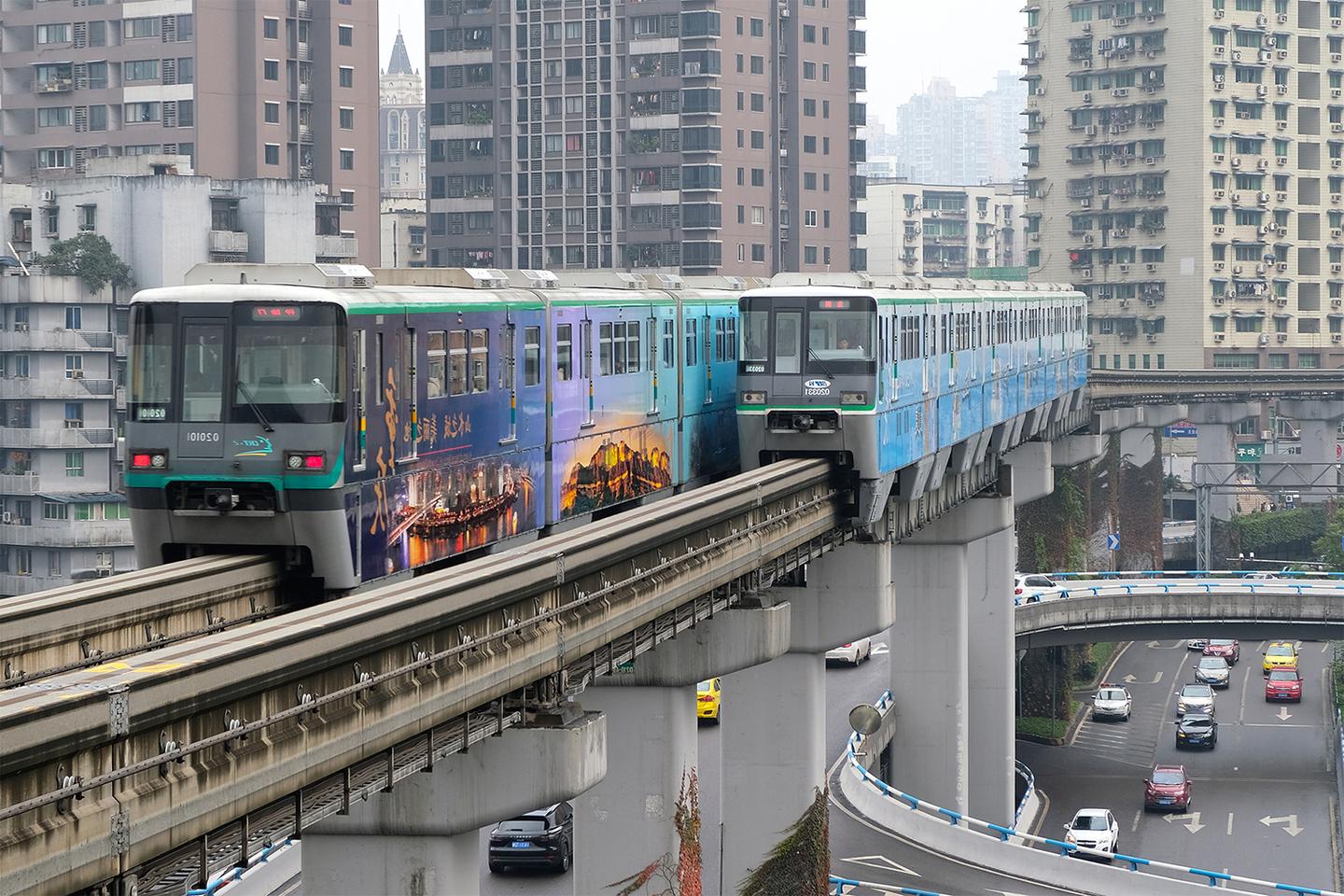 重庆轨道交通的2019运量突破300万延迟收班普及扫码过闸实现