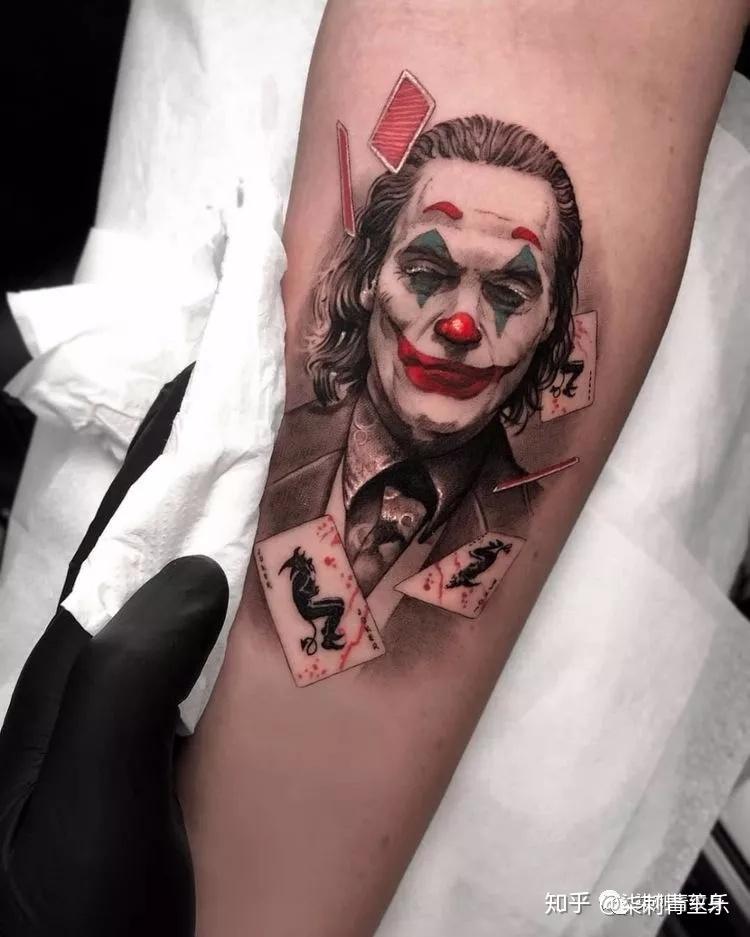【柒刺青纹身素材第四十七期——小丑】