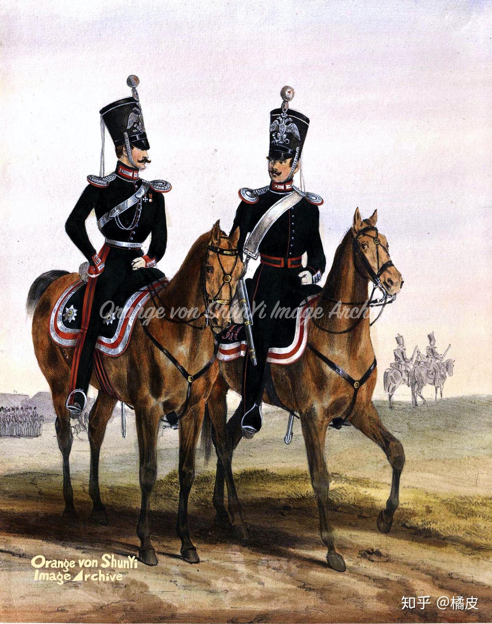 【石版画】1840年代的沙俄陆海军