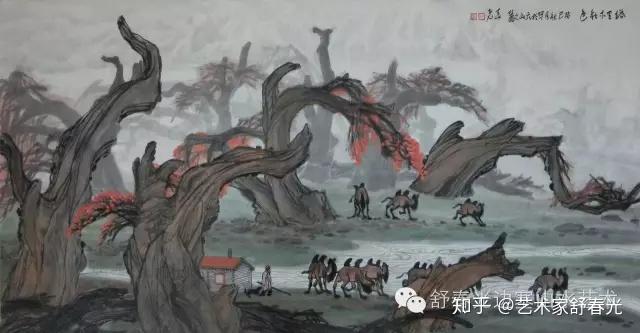 一筆獨霸北山河舒春光藝術研究作品集火速編輯中