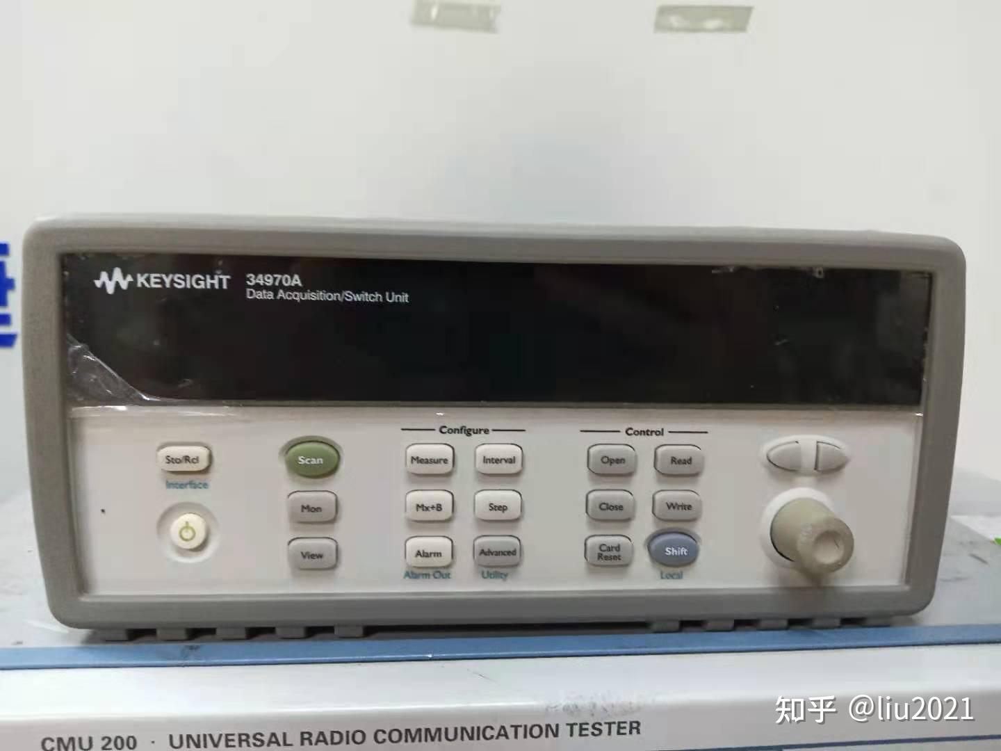 Keysight是德科技34970A数据采集仪 知乎