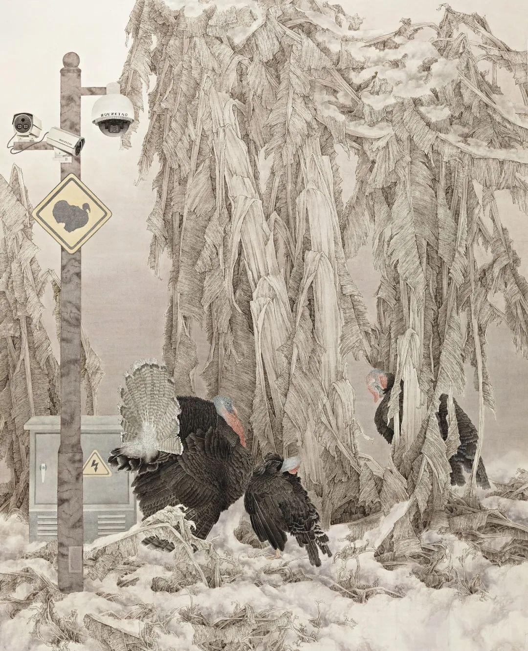 8090丨侯泽涛:工笔花鸟画中生活性的解读与探究 - 知乎